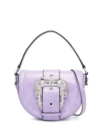 Versace Jeans Couture Bags In Purple