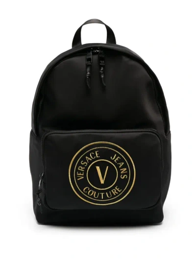 Versace Jeans Couture Logo In Black