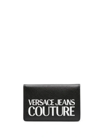 Versace Jeans Couture Wallets In Black