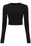 WARDROBE.NYC WARDROBE.NYC HB LONG-SLEEVED CROPPED T-SHIRT