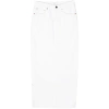 Wardrobe.nyc Denim Column Maxi Skirt In White