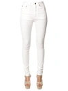 SAINT LAURENT HIGH RISE SKINNY JEANS,7722074