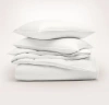 Boll & Branch Organic Signature Vintage Washed Duvet Set In Vintage White
