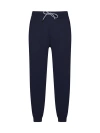 Brunello Cucinelli Tapered Cotton Track Pants In Blue
