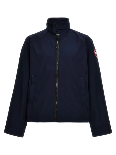 Canada Goose Burnaby Chore Casual Jackets, Parka Blue In Black