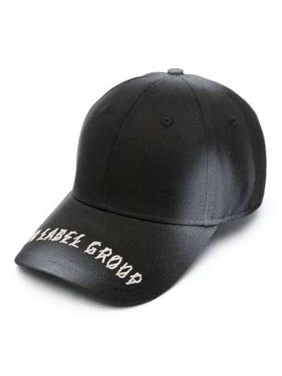 M44 Label Group Baseball Hat With Embroidery In Black