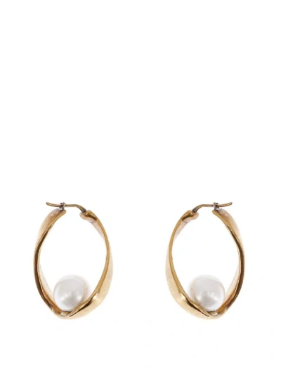 Dries Van Noten Earrings In Gold