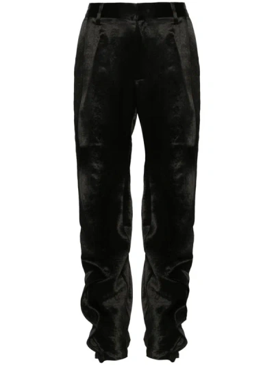Y/project Banana Slim Trousers In Black