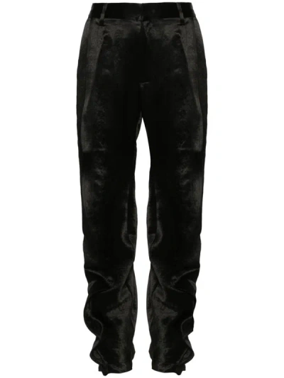 Y/project Banana Slim Pants In Black