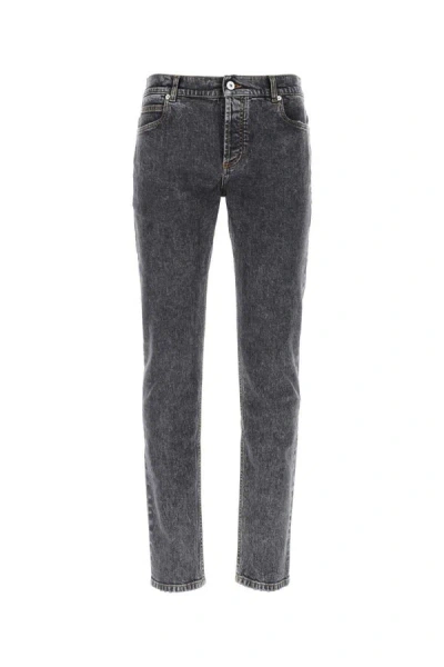 Balmain Man Denim Jeans In Blue