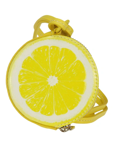 Jw Anderson Mini Lemon Bag - Leather Crossbody Bag In Yellow