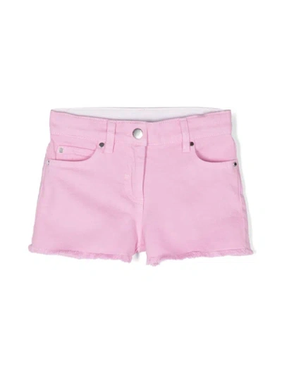 Stella Mccartney Junior Shorts In Pink