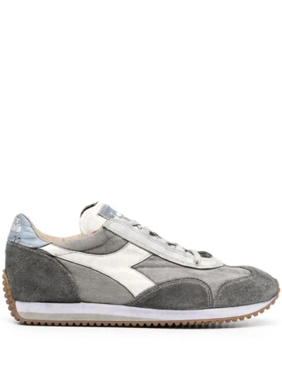 Diadora Equipe H Dirty Stone Wash Evo Sneakers In Grey
