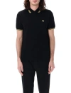 FRED PERRY FRED PERRY THE ORIGINAL TWIN TIPPED PIQUÉ POLO SHIRT