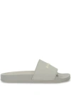 PALM ANGELS PALM ANGELS SLIDE SANDALS WITH EMBOSSED LOGO