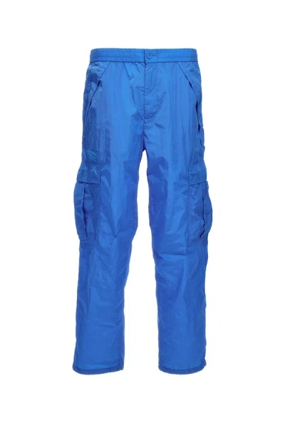 Burberry Capleton Pants In Light Blue