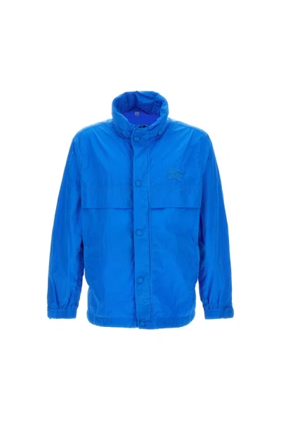Burberry Harrogate Jacket In Blue