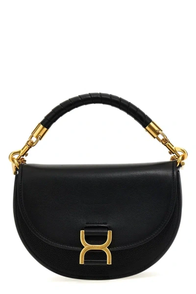 Chloé Marcie Handbag In Black