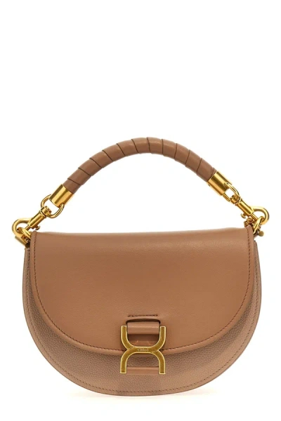Chloé Marcie Handbag In Cream