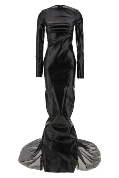 Rick Owens Women 'al Column' Dress In Black