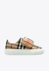 BURBERRY BABIES VINTAGE CHECKED SNEAKERS