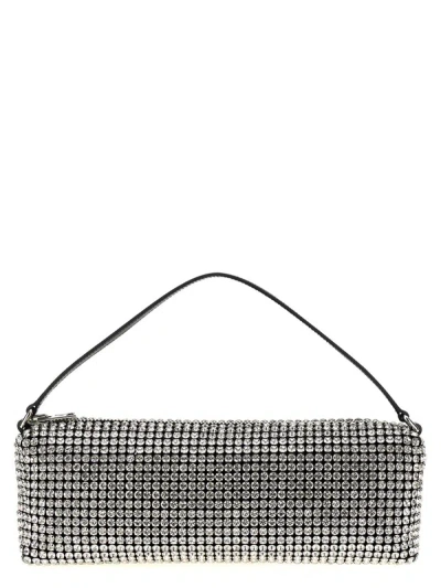 Alexander Wang Heiress Flex Handbag In Silver