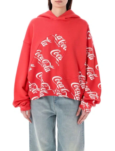 ERL ERL COCA COLA HOODIE