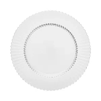 Fortessa Archie Clear Dinner Plate, Set Of 4