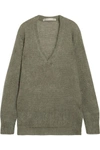 DION LEE OVERSIZED MOHAIR-BLEND SWEATER