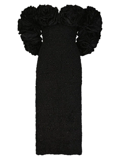 Mara Hoffman Luna Dress Black Xs