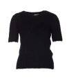 Khaite Black The Sierra Cashmere Sweater In Black