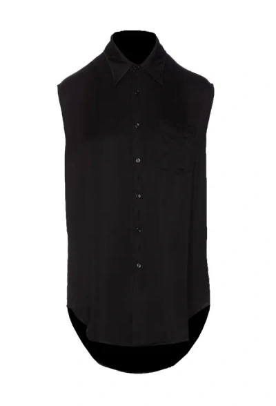 Mm6 Maison Margiela Shirt In Black | ModeSens