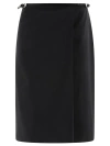 GIVENCHY GIVENCHY "VOYOU" WRAP SKIRT