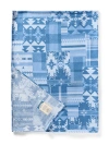 Faherty Doug Good Feather Adirondack Blanket In Indigo Lakes