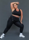 Princess Polly Active Achieve Activewear Leggings In Black