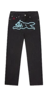Icecream Running Dog Denim Jeans In Black