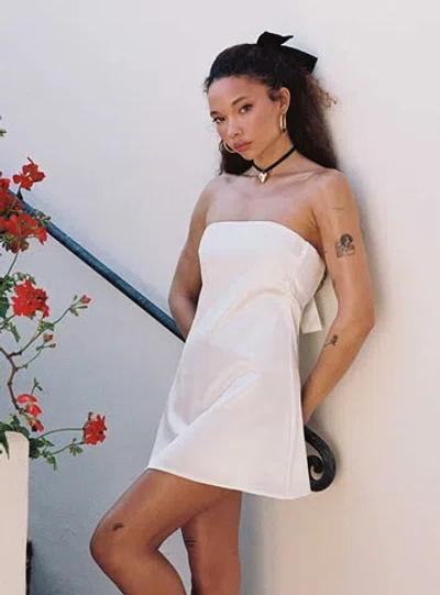 PRINCESS POLLY SHAYA STRAPLESS MINI DRESS