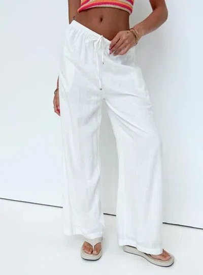 PRINCESS POLLY OGILVIE LINEN BLEND PANTS
