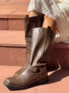 Lemonade Wrecked Western Boots In Brown
