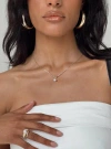 Princess Polly Dais Necklace In Gold