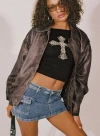 Lioness Kenny Bomber In Chocolate