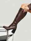 Princess Polly Renzo Knee High Boots In Brown