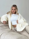 PRINCESS POLLY ABNER CABLE CARDIGAN