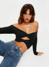 Princess Polly Charlotte Bodysuit In Black