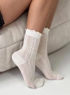 Princess Polly Kylese Socks In Cream