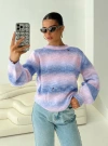 PRINCESS POLLY MARGE OMBRE STRIPE SWEATER