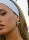 Princess Polly Lower Impact Pretty Lady Earrings In Gold