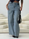 PP DNM JEWELZ WIDE LEG JEANS