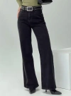 Pp Dnm Maple Flare Jeans In Washed Black