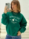 PRINCESS POLLY LOWER IMPACT APRES SKI CREW NECK SWEATSHIRT